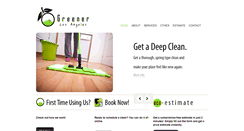 Desktop Screenshot of greenercleanerla.com